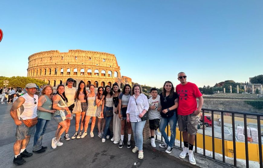 Explore Rome major attractions tour by golf cart