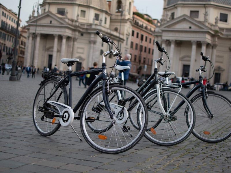 Guided Bicycle private tour, city center, Rome city