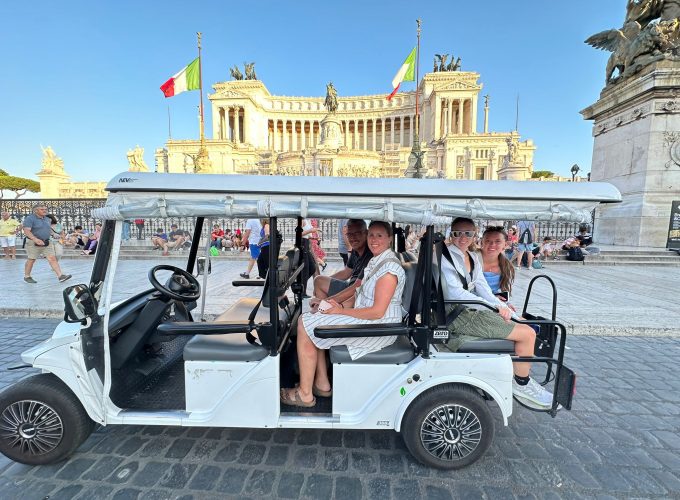 Top ten Rome major attraction by Golfcart