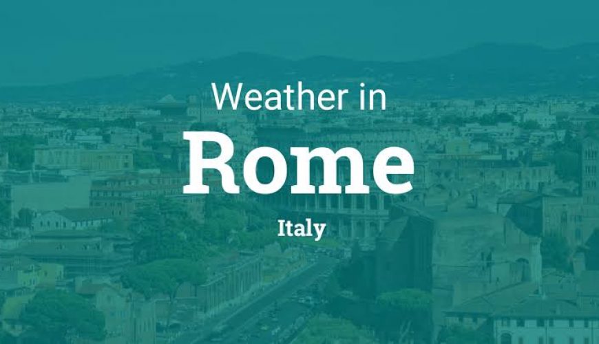 Climate forecasts Rome ⛅Friday Jan 12