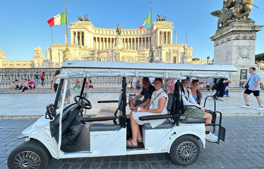 Top ten Rome major attraction by Golfcart