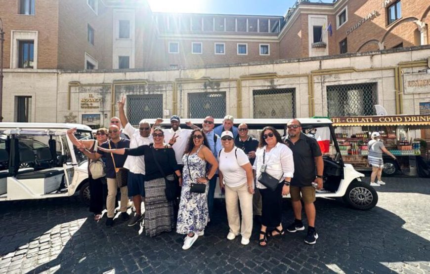 Explore Rome’s Highlights on a Shared Golf Cart Tour