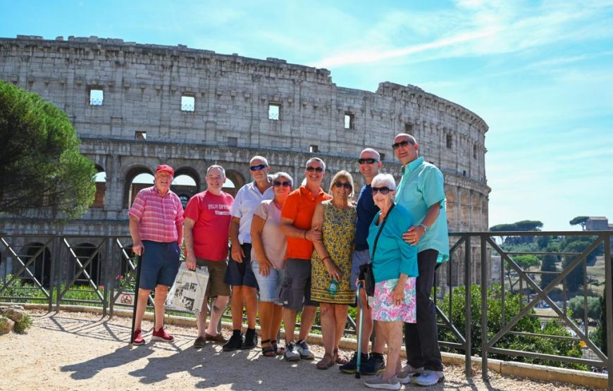 Explore Rome major attractions tour by golf cart