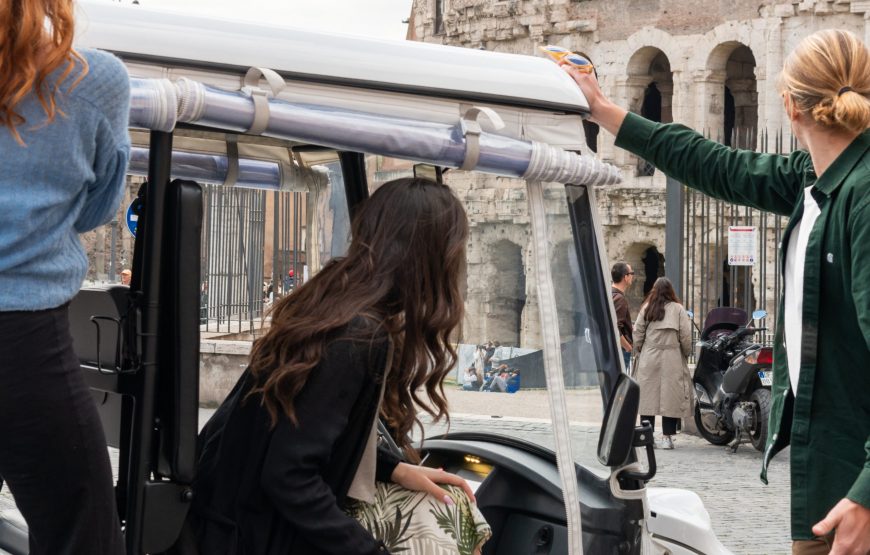 Top Rome Major Attractions tour by golf cart