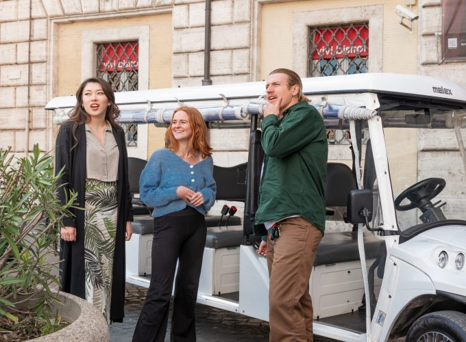 Top Rome Major Attractions tour by golf cart
