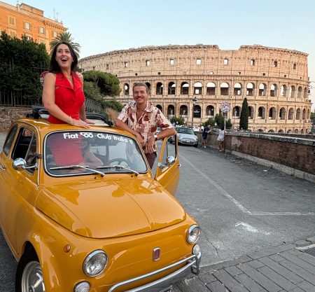 Timeless Rome: A Vintage Fiat 500 Escape Through the Eternal City